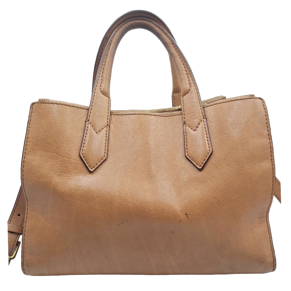 Vintage Fossil Knox Convertible Leather Crossbody Bag - Picture 3 of 9